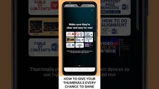 How Make Your Thumbnail Shines Among Others #shorts #thumbnail