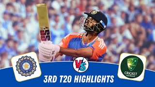 India vs Australia 3rd T20 Highlights 2025 | Ind vs Aus