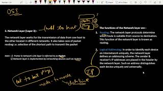 4. Network Layer ( Layer 3 ) in OSI Reference Model | Computer Networks | aktu