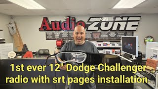 史上初の 12 インチ チャレンジャー ラジオ。SRT ページ、YouTube、Netflix などを画面で表示します。