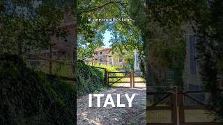 イタリアで格安の農家を購入しました！#ショートパンツ