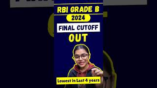 RBI Grade B 2024 Final Cutoff Out! 📊 Lowest in 4 Years!