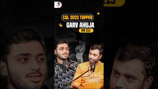GK IS THE KING MAKER | CGL TOPPER GARV AHUJA #ssccglgk #sscgk