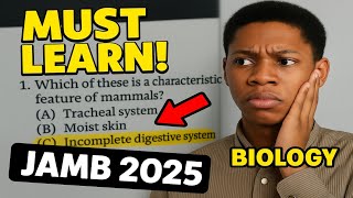 Repeated JAMB Biology Questions — Only Smart Students Know These