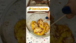 No-Fry Corn Crinchies | Party Snack in Airfryer🌽 #CornCrinchies #AirfryerRecipes #chakna #yt #food