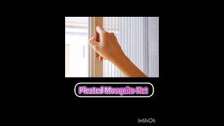 Say Goodbye to Mosquitoes: Stylish Pleated Net Solution #PleatedMosquitoNet #MosquitoNet #HomeDecor