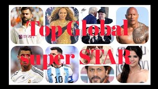 Top 10 Superstars in the World | Most Famous Global Celebrities | Hindi Motivational Video