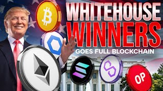 ホワイトハウスがブロックチェーンの勝者を選出👀🔥$ETH $LINK $BTC