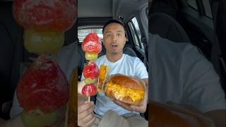ロサンゼルスで話題の食べ物を試食中😳 #shorts #losangeles