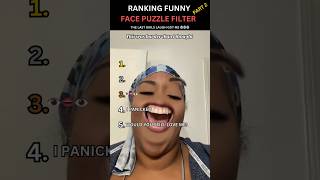 Funny Face Puzzle Filter FAILS Part 2 #shorts #funny
