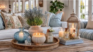 Romantic Blue & Grey Shabby Chic Style | English Cottage Farmhouse Inspiration