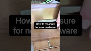 Quick guide: measuring hardware for furniture flipping