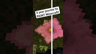 Painting the SPORE BLOSSOM in Minecraft!