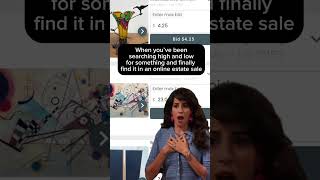 What treasures have you found in online estate sales lately? #estatesalefinds #estateauction