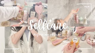 🩰🛁 Unwind with Me: My Nighttime Self-Care Routine💫 #selfcare #haircare #routinevlog