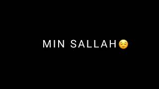 Muhammad Nabinaa Binooru-Habina 😌💙 Black screen lyrics 🖤 @uniqueeditz851