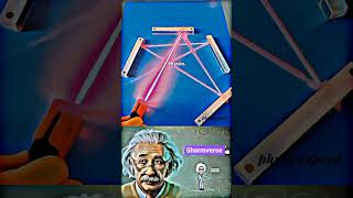 Laser's Secret: Why Light Loves the Pentagram Path! 🔥#PhysicsMagic#Physics #Laser #Geometry