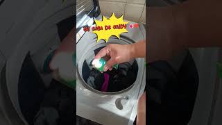Rutina de lavado oxi clean liquido para ropa negra y Cápsulas de jabón Gain #gain #pods #capsulas
