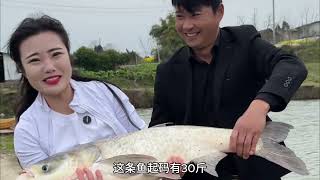 大物频频上钩！白小T陪我度过最刺激的钓鱼时刻✨ #钓鱼人的快乐