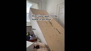 Can you relate?😂✋ #diy #womenwhodiy #homeimprovement #diyhomedecor