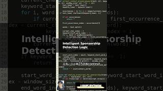 Python for Scalable Sponsorship Detection #SponsorshipDetect