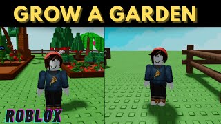 Grow a garden 😎 Roblox Gameplay