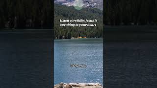 Jesus is speaking to your heart today #JesusIsSpeaking #FaithOverFear #ChristianEncouragement #God