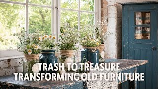 Trash to Treasure Transforming Old Furniture into Farmhouse Chic