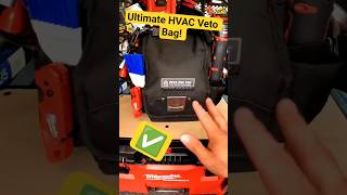 The Ultimate HVAC Tool Bag! #veto TP-LD #hvac #bluecollar #airconditioning #hvaclife #cooling