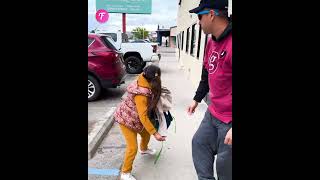 Heartwarming Act: Homeless Man's Kindness to Little Girl #shorts