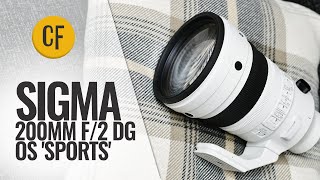 シグマ 200mm f/2 DG OS「スポーツ」レンズレビュー