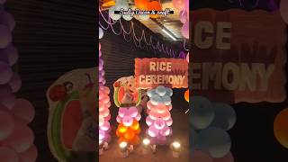 Rice Ceremony Decoration Ideas     #cocomelon #decoration #rells  #event #craft #art
