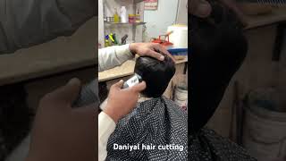 Daniyal raja hair cutting