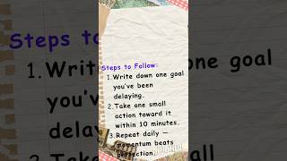 "Start Now – 5 Seconds to Take Action" #SelfImprovement #LifeLessons #Motivation #SuccessTips