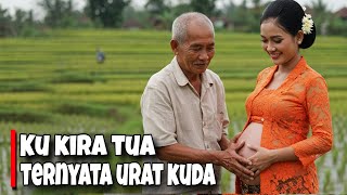 VIRAL !! sering disakiti laki laki, gadis cantik ini memilih menikahi kakek berusia 70 an