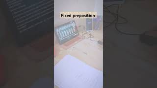 Fixed preposition byRaniMa'am 📚 💯#sscmts#sscaspirant#studymotivation#sscexam#sscvlog#motivation#ssc