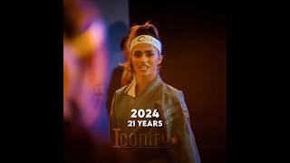 Rayna Vallandingham evolution from 2013 to 2024 |#evolution #goviral #cobrakai #zaramalik #raynavall