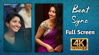 Sai pallavi birthday special video || full screen whatsapp status 4k || me thera song🖤 ||
