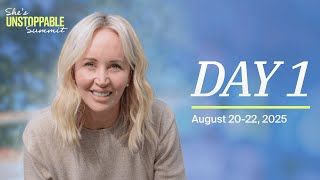 She's Unstoppable Summit 2025 with Sage Robbins | Day 1 | Reclaim Your Power