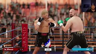 Tyson Fury KO/Undisputed/Boxing #undisputed #boxing #canelo #tyson #fury #tommygun #rocky