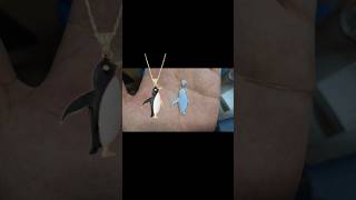 From Wax Model to Silver Casting: Penguin Pendant Jewelry Making Journey #blingbling #jewelrymaking