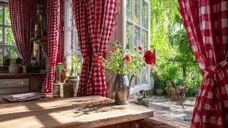 Rustic Kitchen Curtains Inspired by Joanna Gaines’ Cozy Farmhouse Interiors
