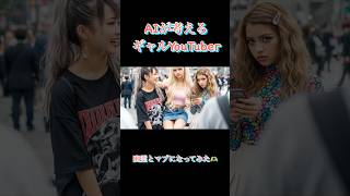 AIが考えるギャルYouTuber【1】 #ai #aiart #aivideo #aiyoutubeshorts