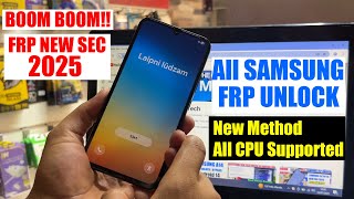 All Samsung Frp Bypass Android 15 New Update 2025 - Samsung FRP remove Latest