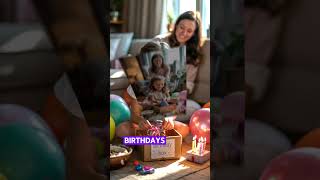 A little girl) The birthday box project #americankindness