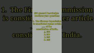 SSC GENERAL KNOWLEDGE QUESTIONS #SSC #trending #SSCHINDI #shorts #viral