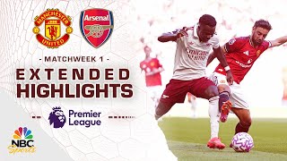 Manchester United v. Arsenal | PREMIER LEAGUE HIGHLIGHTS | 8/17/2025 | NBC Sports