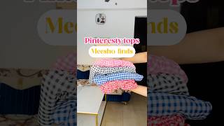 Meesho pinterest tops👚#meesho #meeshohaul #meeshoapp #tops #Pinterest #viral #shorts #shortsvideo