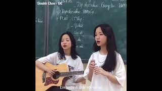 Chiều Thu Hoạ Bóng Nàng - Guitar Cover - Double Chou