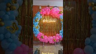 Baby shower Round Arch decoration